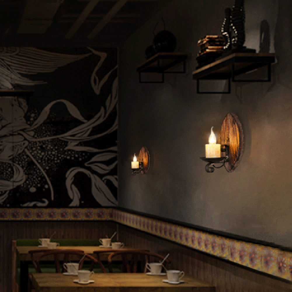 RusticCandle | Vintage Wandleuchte2