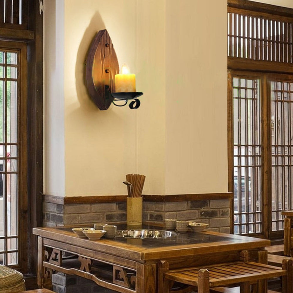 RusticCandle | Vintage Wandleuchte3