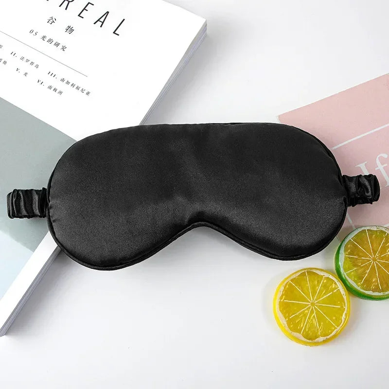 LushSleep | Schlafmaske mit Seidenrüschen