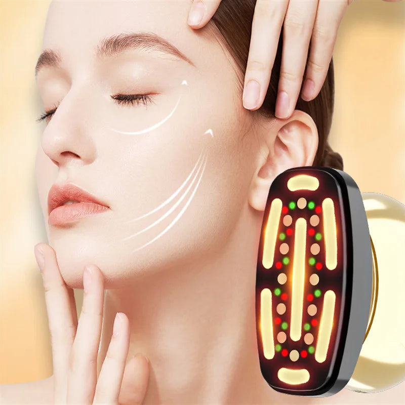 VibeLift | Rote Lichttherapie Gesichts- und Nackenmassagegerät