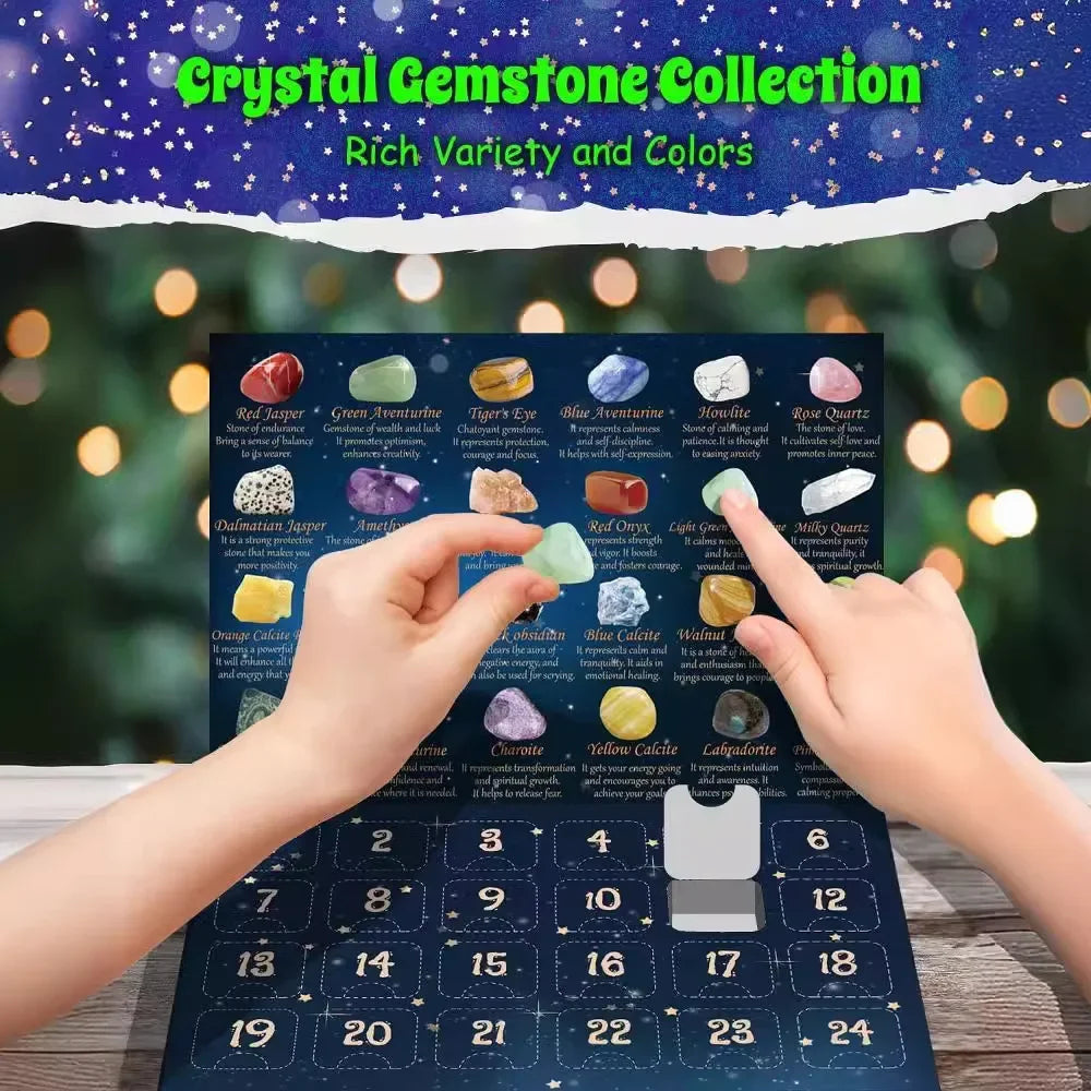 StoneMagic | Adventskalender – 24 natürliche Kristallschätze