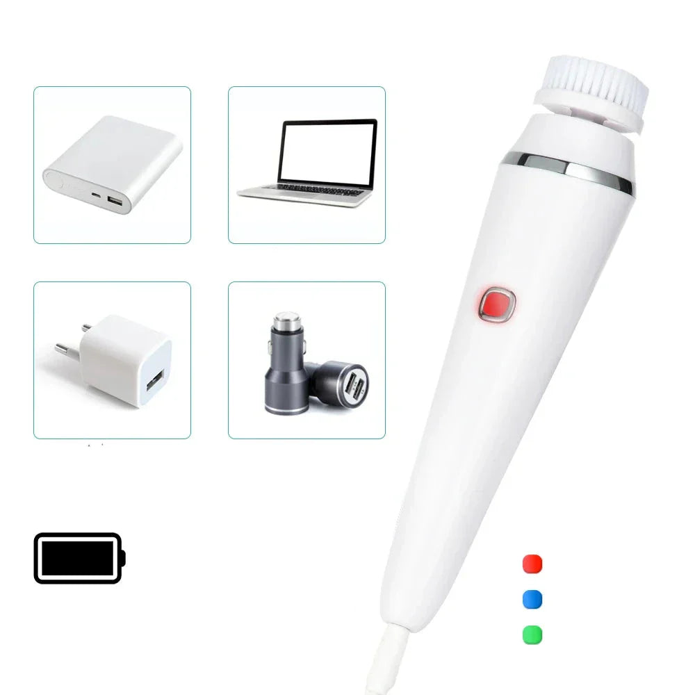 GlowCare | 4-in-1 Gesichtsreiniger- und Massage-Kit
