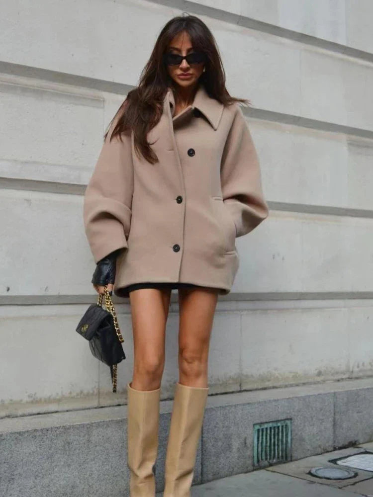 Marta | Oversize-Jacke – Warm & Vielseitig