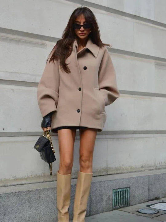 Marta | Oversize-Jacke – Warm & Vielseitig