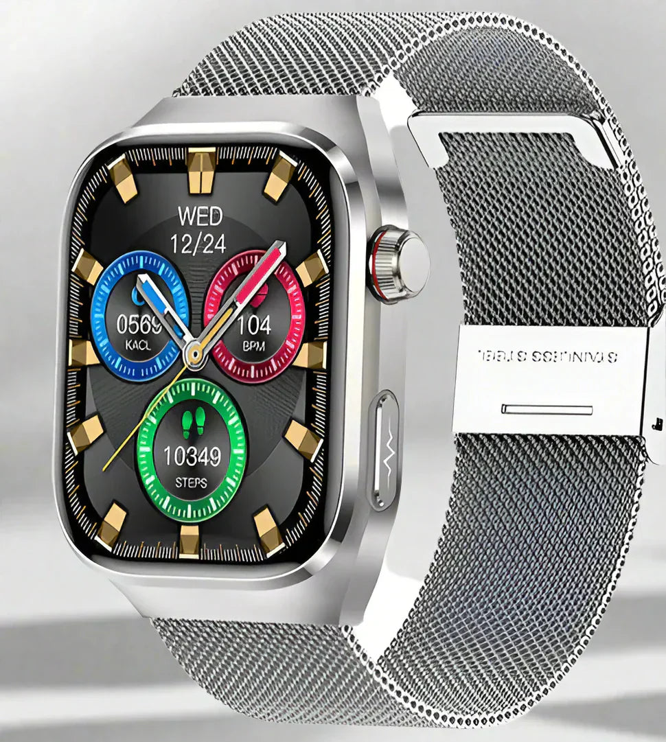 LifeTrack | Smartwatch – EKG-Analyse, Blutzucker & Wasserdicht