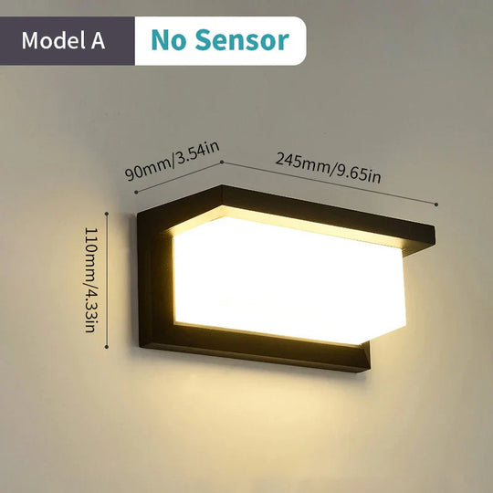 SenseGlow | Intelligente LED-Wandleuchte mit Bewegungssensor
