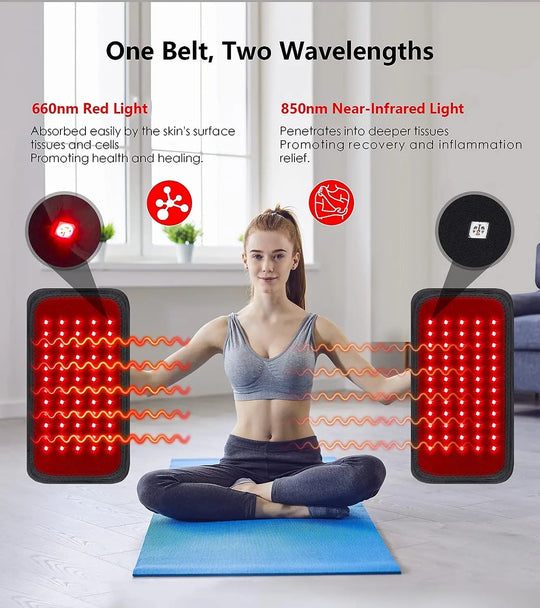 FitBelt | Rücken- und Taillengebiet Rotlicht-Therapie