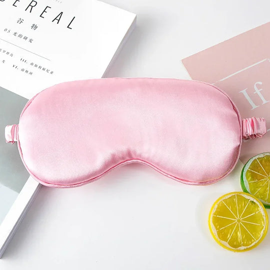 LushSleep | Schlafmaske mit Seidenrüschen