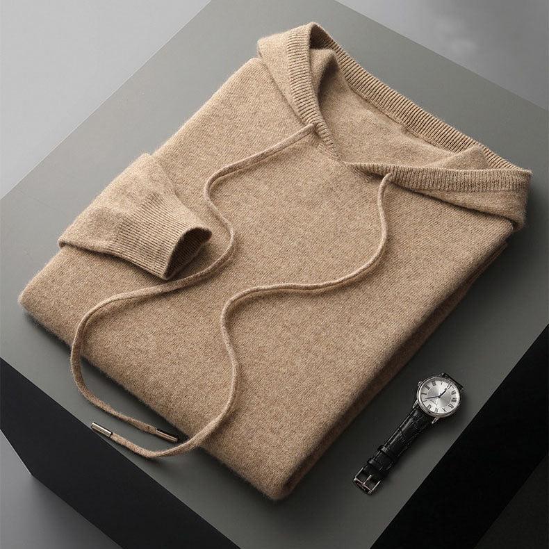 Lumière | Herren Hoodie – Eleganter Merinowolle Stil und Komfort 2