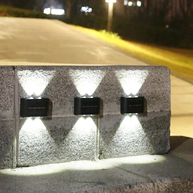SolarFlare | Solarbetriebene Außenwandleuchte