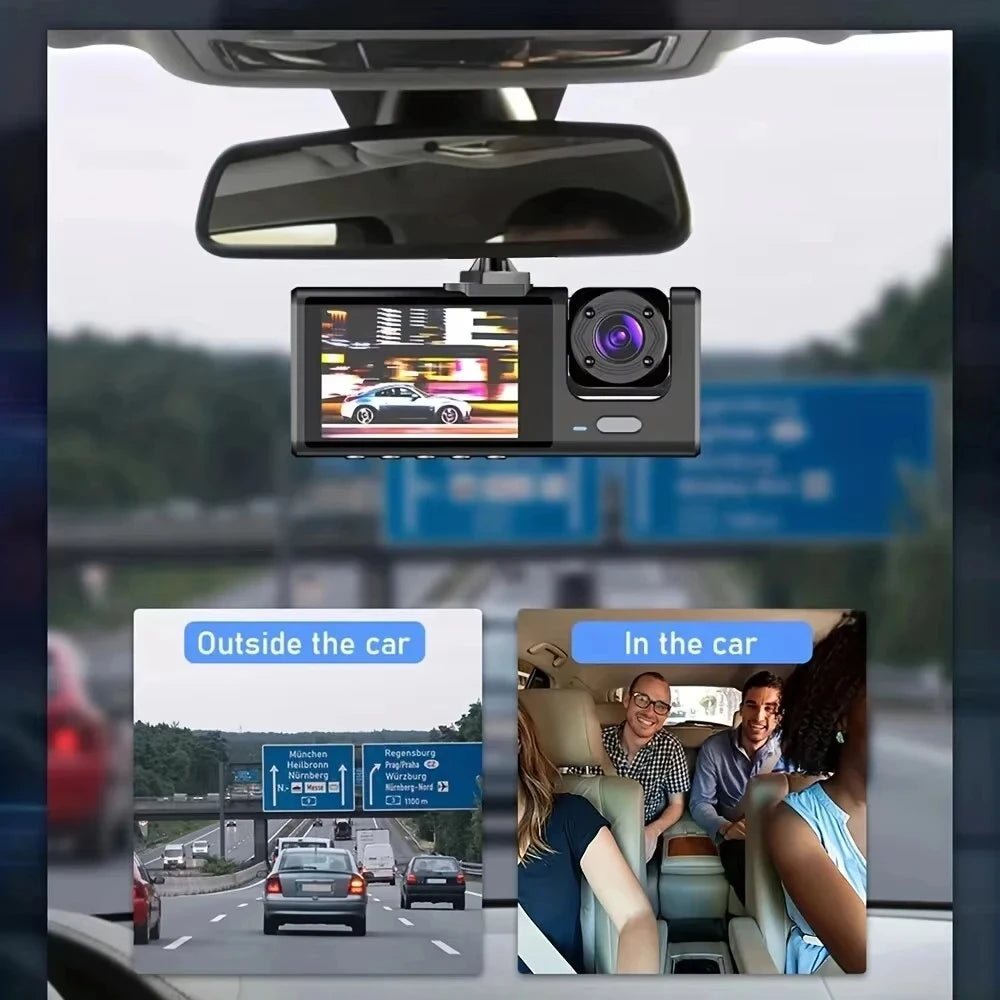 ClearRide | 1080P Xiaomi Dashcam mit Nachtsicht & 2" Display