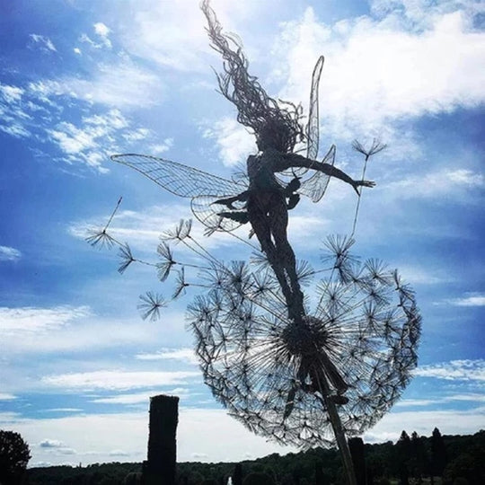 FairyBloom | Feenfigur – Feine Drahtdetails & Für den Außenbereich geeignet