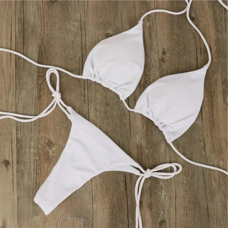 Selina | Streifenfreier Bräunungs-Bikini | Damen
