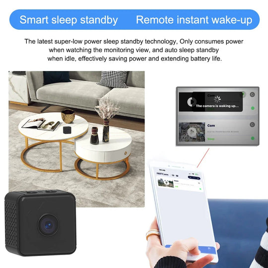 TinyWatch | Tragbare WLAN-Kamera mit Live-Stream & Privatschutz