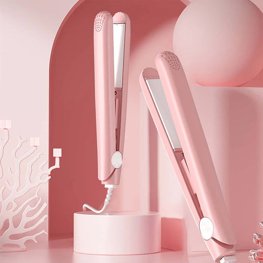 LuxePink | Fließende Platte Glätteisen & Lockenstab