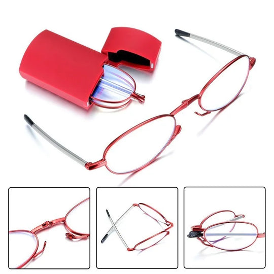 FoldGlass | Ultrakompakte Lesebrille mit Etui