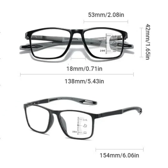 AeroLens | Fototropisches Leseglas + Schutzbrille