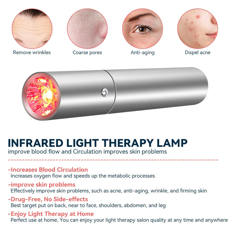 AcneHeal | LED-Rotlichttherapie-Stift