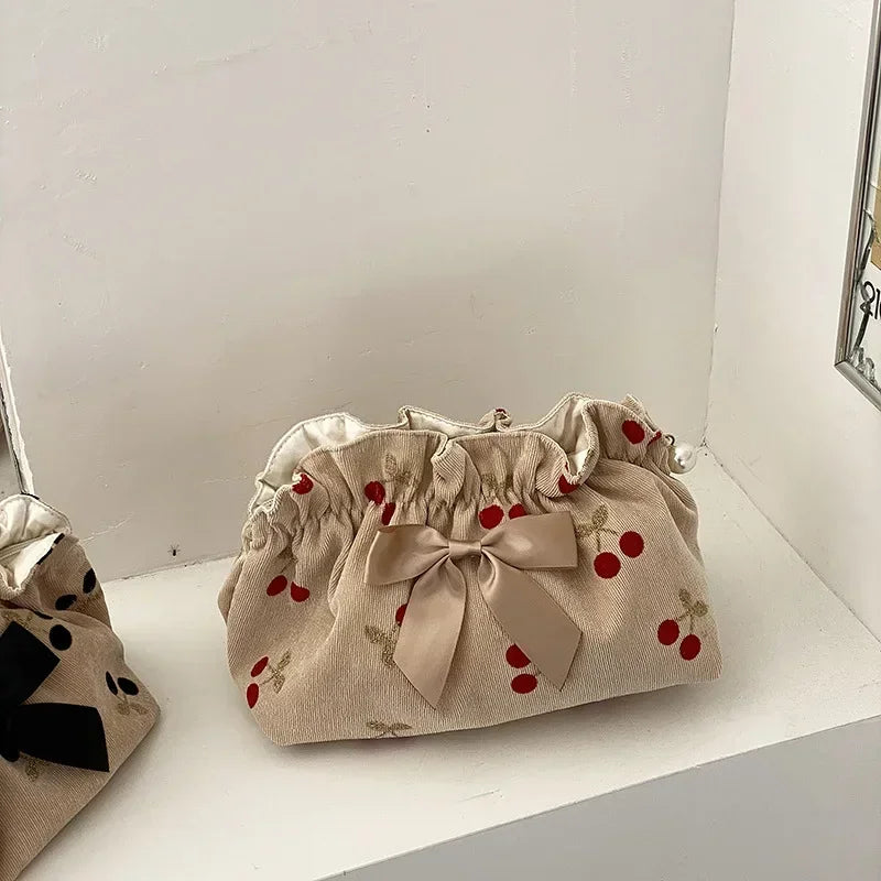 BlissBag | Elegant Corduroy Pouch