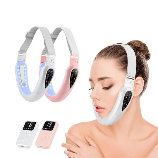 LiftGlow | EMS-Gesichtslifter mit LED-Therapie
