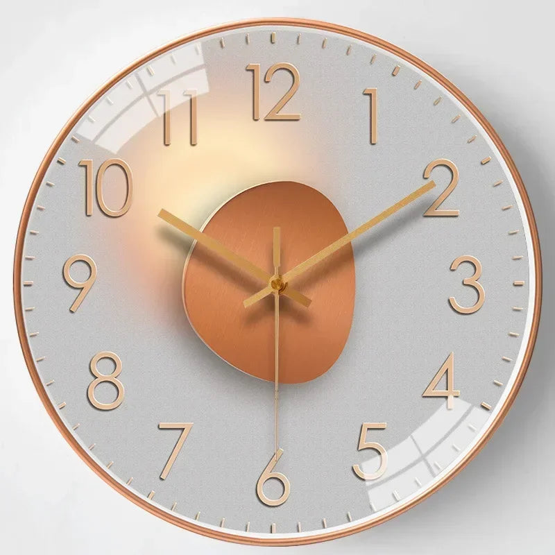 SilentTime | Digitale Wanduhr – 8 Zoll Display & Batteriebetrieben