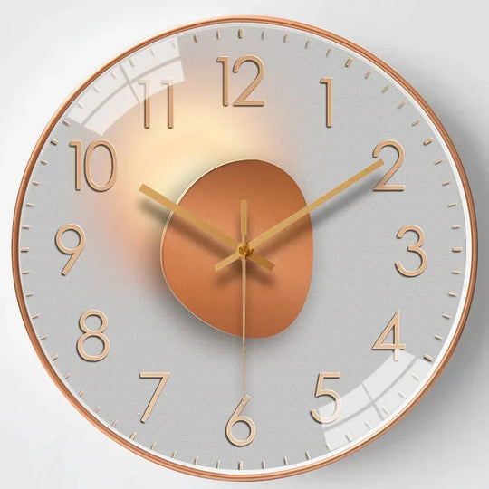 SilentTime | Digitale Wanduhr – 8 Zoll Display & Batteriebetrieben