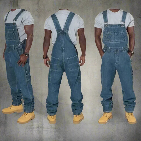 Darren | Herren Denim Overall – Moderner Streetwear Look