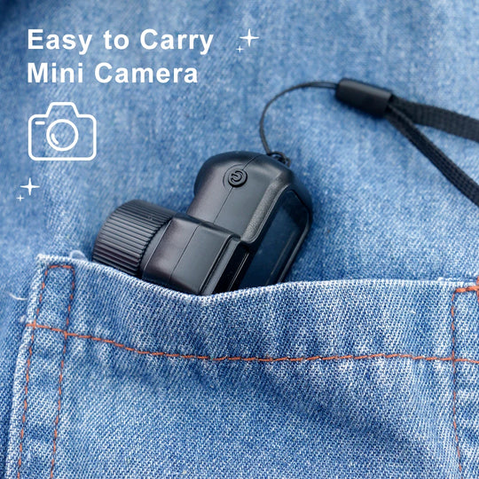 CamPix | Mini-Kamera mit 200mAh Akku & SD-Kartenaufnahme
