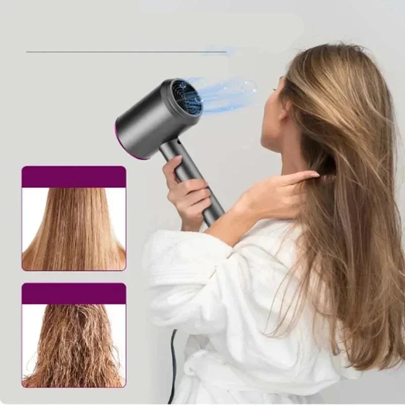 BlowGlam | Professioneller Hochgeschwindigkeits-Leiser Haarglätterbürste