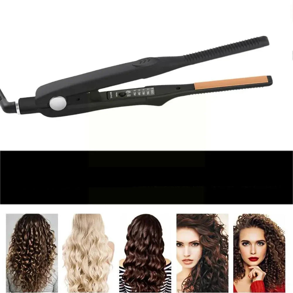 StyleMate | 2-in-1 Mini Glätteisen & Lockenstab für Unterwegs