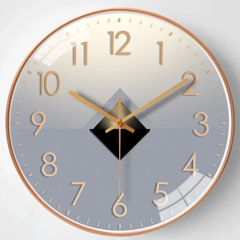 SilentTime | Digitale Wanduhr – 8 Zoll Display & Batteriebetrieben