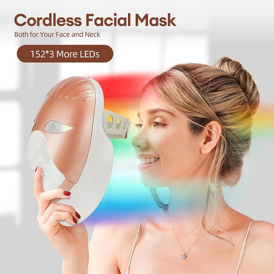 GlowMask | 7-Farbige LED-Hauttherapie