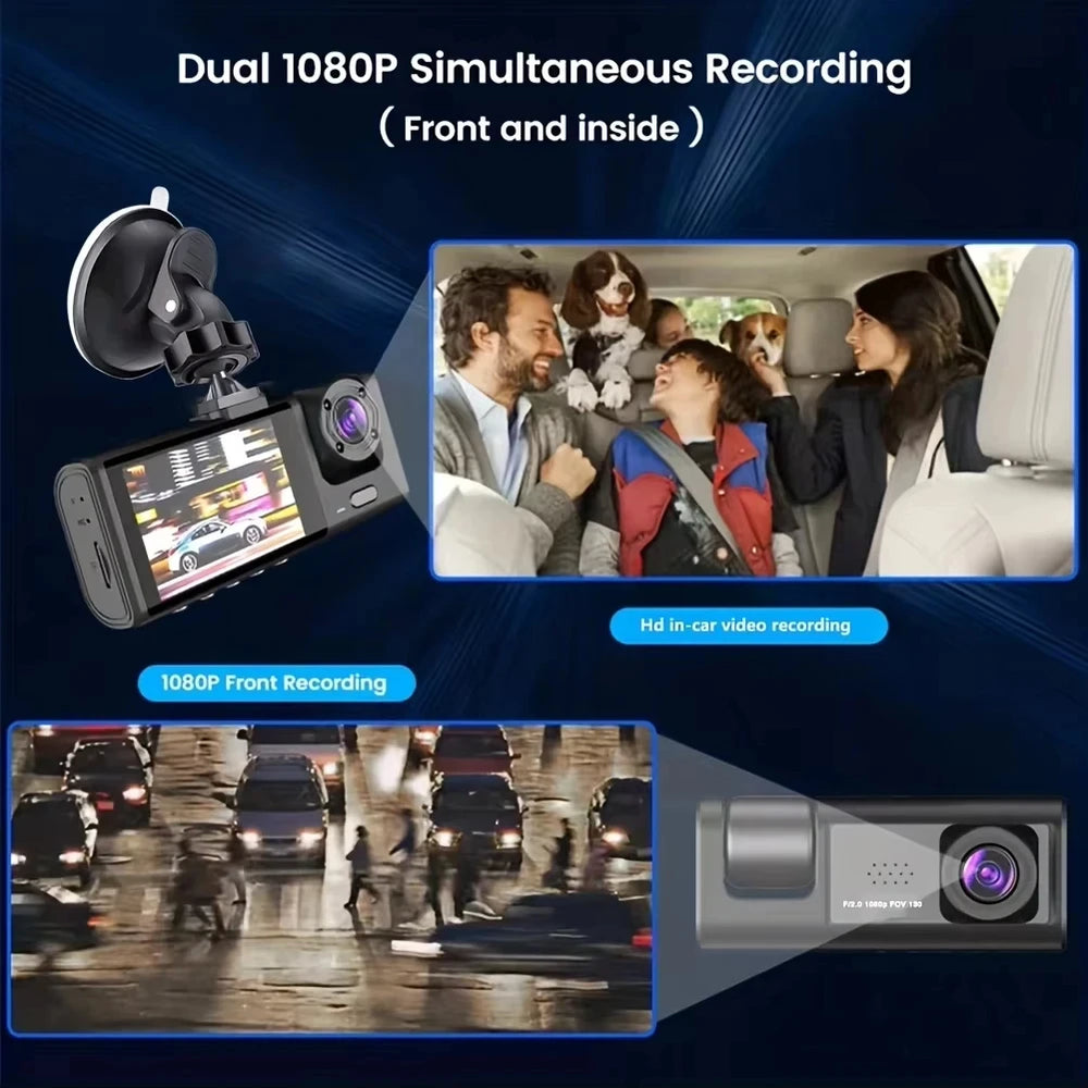 ClearRide | 1080P Xiaomi Dashcam mit Nachtsicht & 2" Display