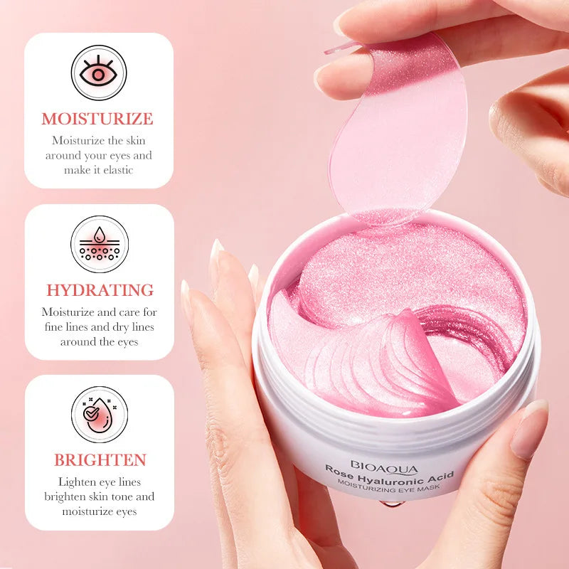 HydraSpark | Rosen-Augenmaske zur Straffung & Feuchtigkeitsversorgung