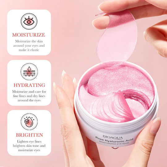 HydraSpark | Rosen-Augenmaske zur Straffung & Feuchtigkeitsversorgung