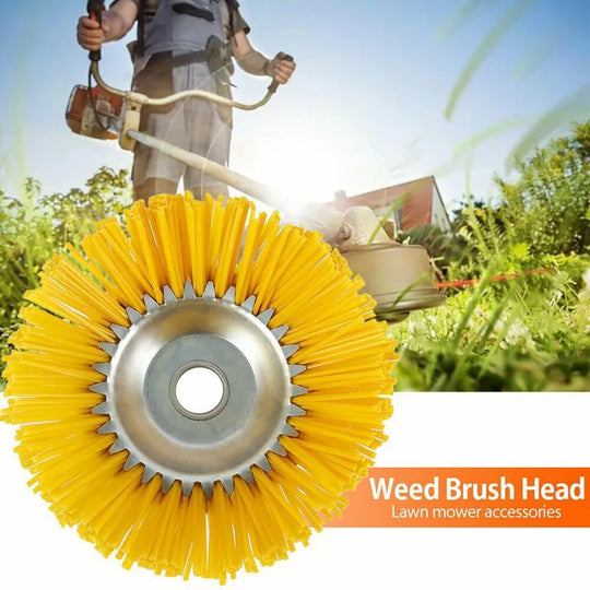 WeedWhirl | Effektives Nylon-Bürstenrad für Unkraut