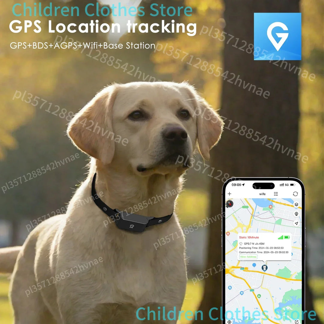 PawGuardian | Wasserdichtes GPS-Halsband für Hunde & Katzen