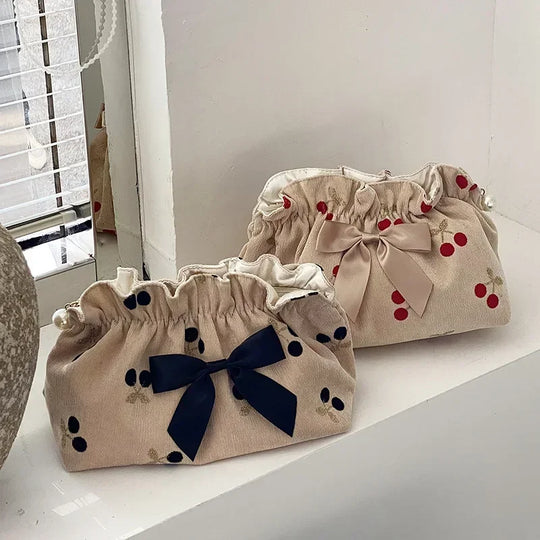 BlissBag | Elegant Corduroy Pouch