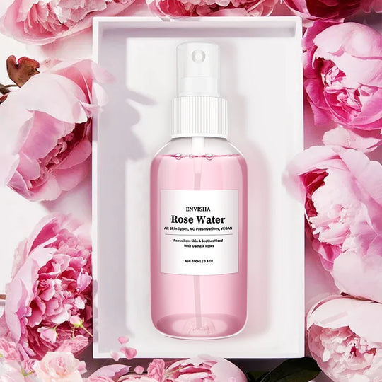 FloralDew | Belebendes Rosenwasser-Serum für Weiche, Elastische Haut
