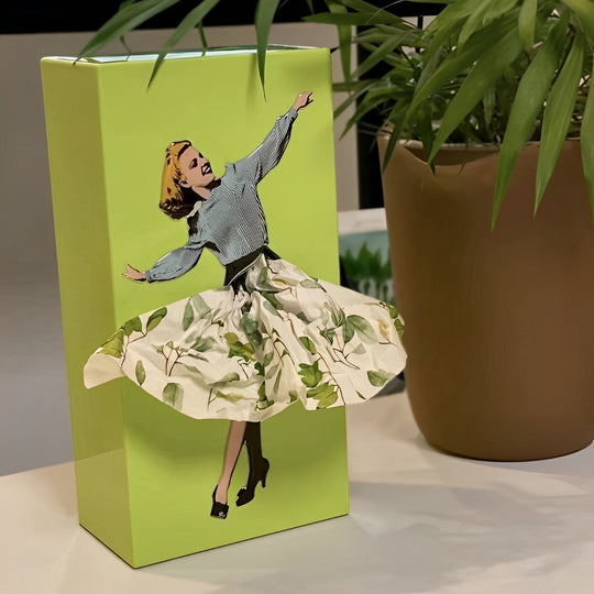 WhirlTissue | Fliegender Rock Taschentuchdose