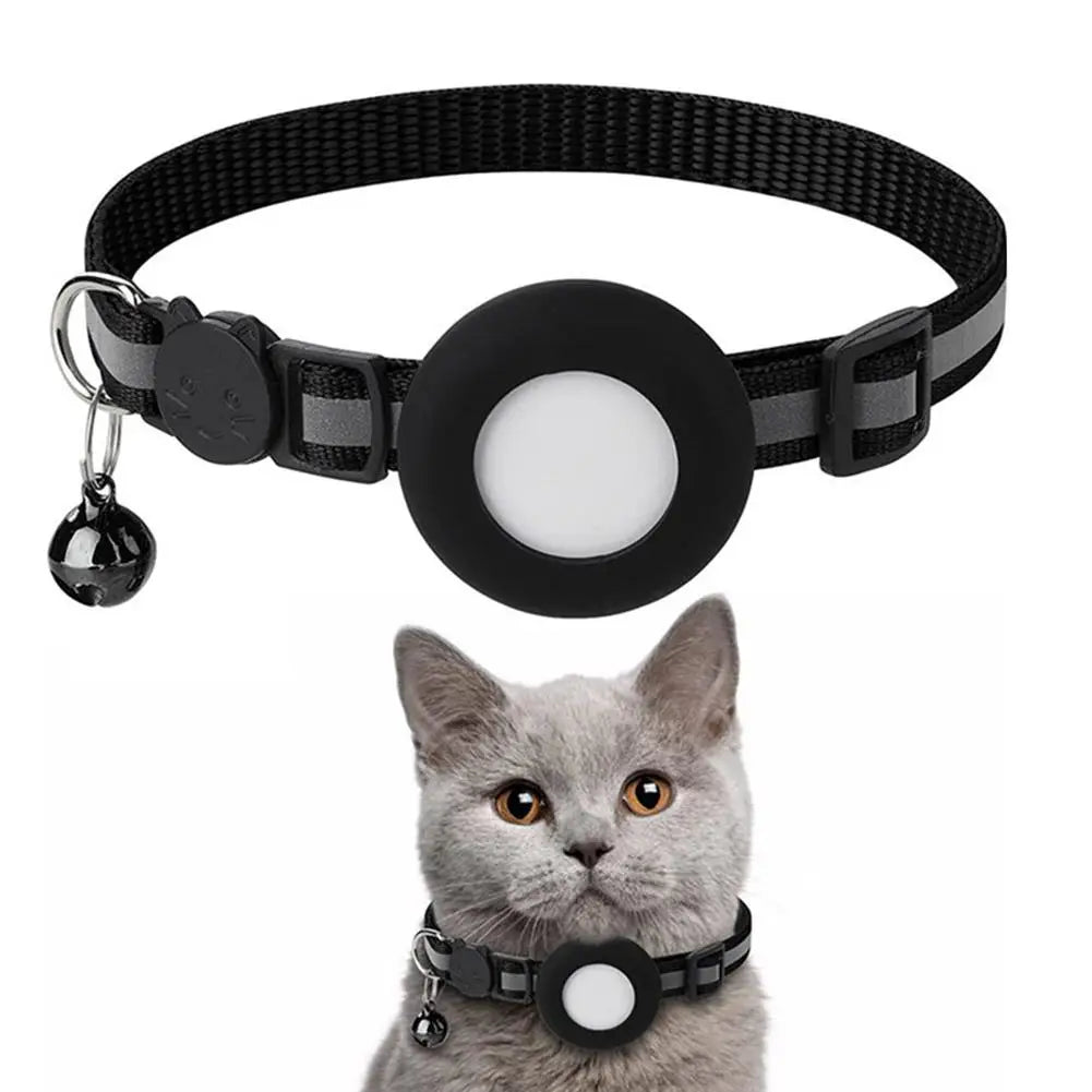 SafeWhisker | Katzenhalsband mit Reflex & Kontakttag