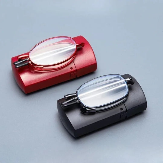 FoldGlass | Ultrakompakte Lesebrille mit Etui
