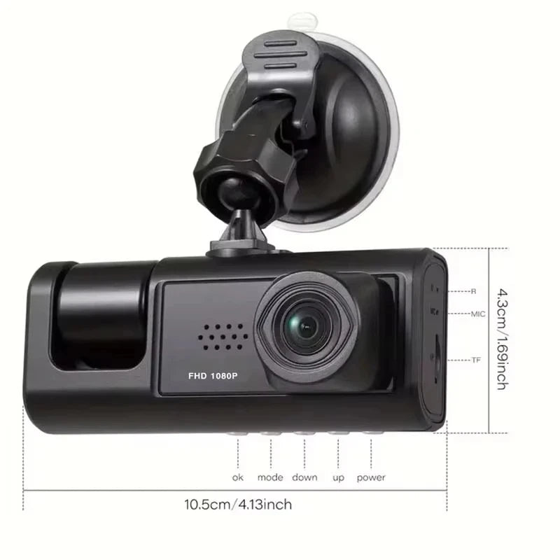 ClearRide | 1080P Xiaomi Dashcam mit Nachtsicht & 2" Display