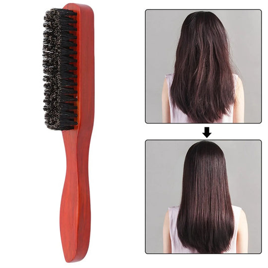 SalonSculpt | Schlanker Holzbürste zum Verzwirbeln