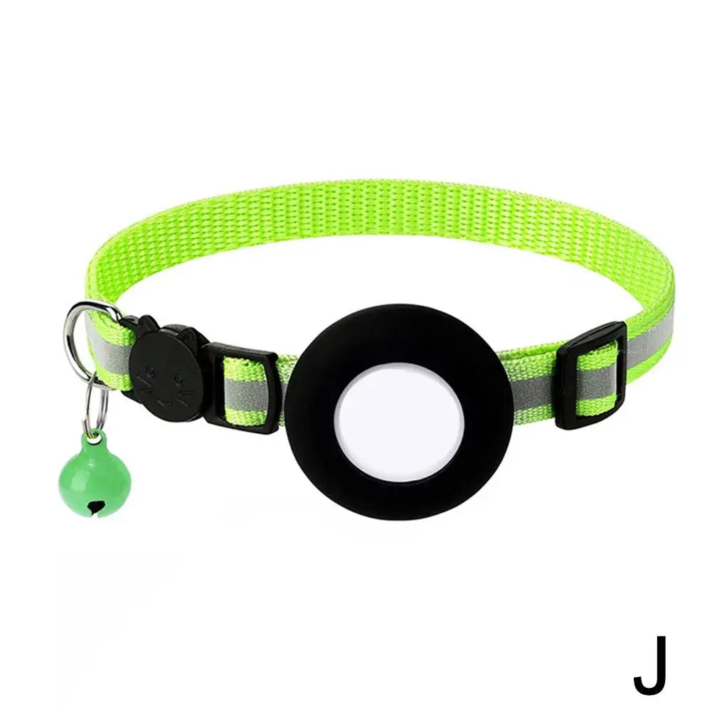 SafeWhisker | Katzenhalsband mit Reflex & Kontakttag
