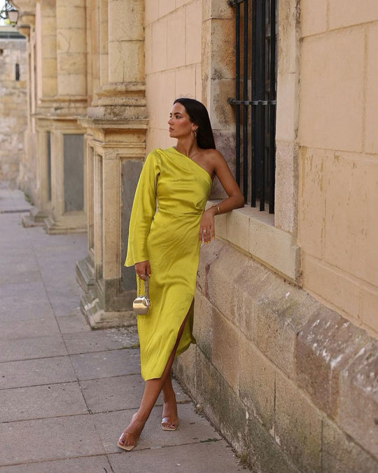 Valencia | Asymmetrisches One-Shoulder Kleid | Damenmode
