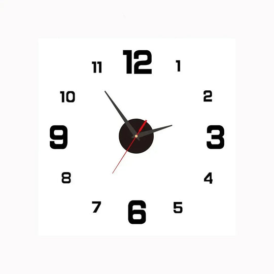SilentTime | Digitale Wanduhr – 8 Zoll Display & Batteriebetrieben