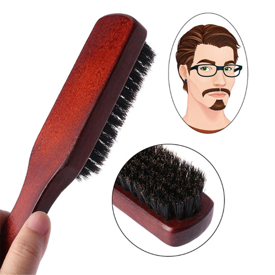 SalonSculpt | Schlanker Holzbürste zum Verzwirbeln