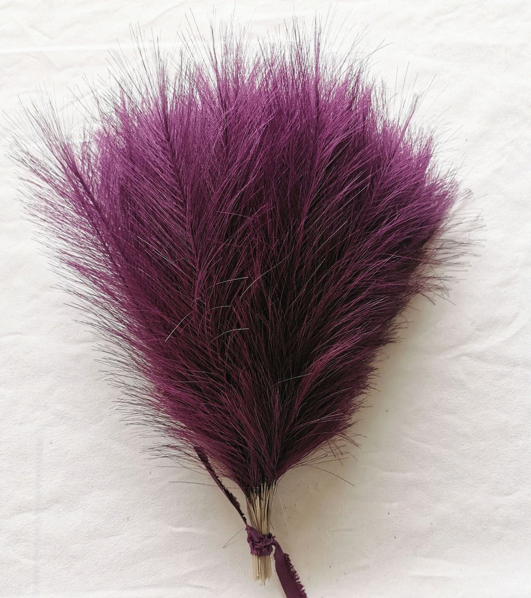 FluffNest | 20 Stück Bohemian Flauschiges Künstliches Pampasgras Bunt