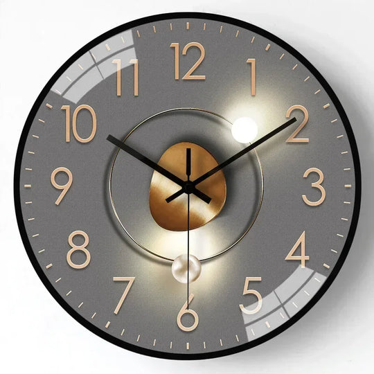 SilentTime | Digitale Wanduhr – 8 Zoll Display & Batteriebetrieben
